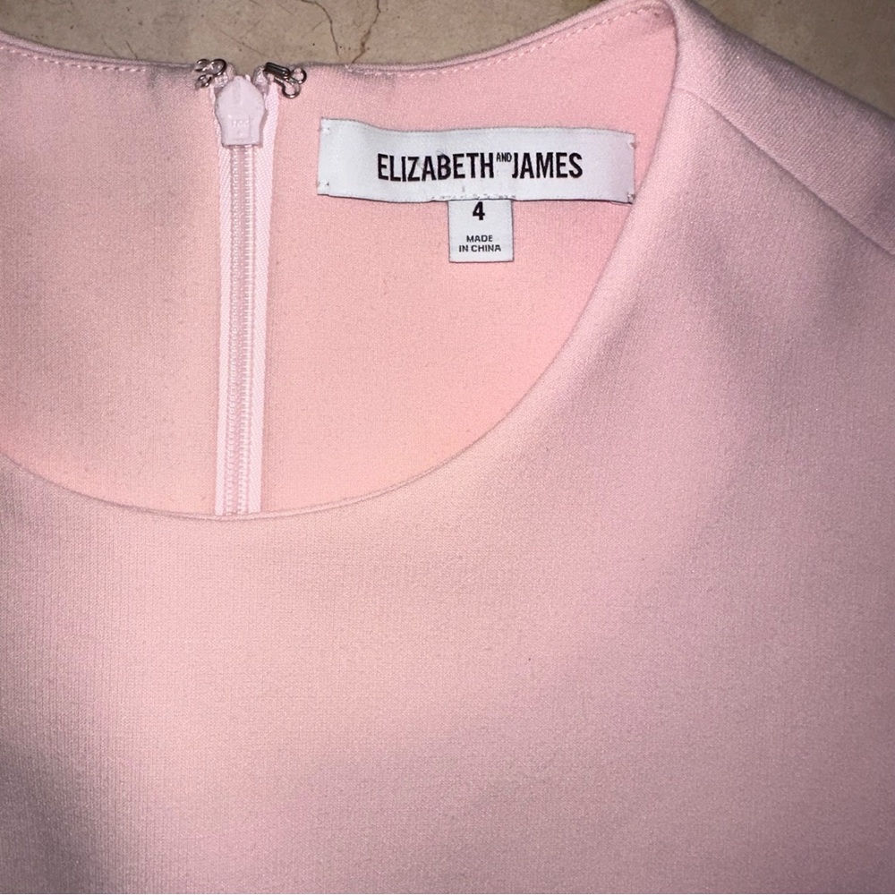 Elizabeth and James Leonie Dress in Cherry Blossom (light pink) EUC sz 4 - Picture 10 of 16